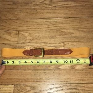 Mustard Color Vintage Belt Minimal Stretch